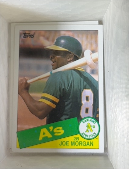 1985 Topps #352 Joe Morgan — front