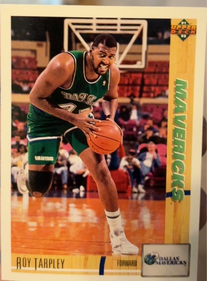 1991-92 Upper Deck #152 Roy Tarpley — front
