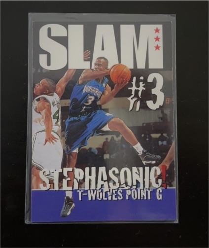 1996-97 Skybox Slam #3 Stephon Marbury — front