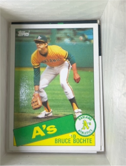1985 Topps #632 Bruce Bochte — front