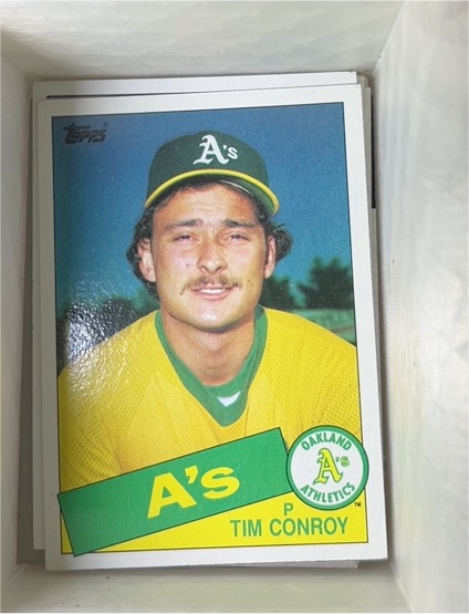 1985 Topps #503 Tim Conroy — front