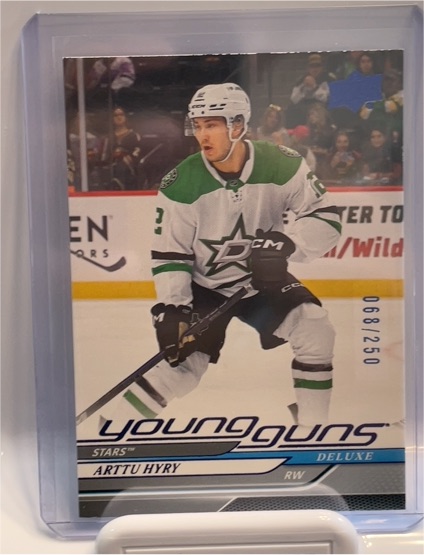 2024-25 Upper Deck Young Guns Deluxe #728 Arttu Hyry — front