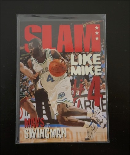 1996-97 Skybox NBA Hoops SLAM #320 Michael Finley — front