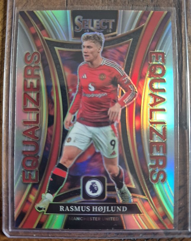2024-25 Panini Select Premier League #24 Rasmus Højlund Equalizers — front