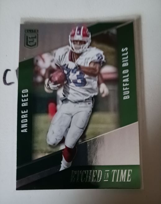 2016 Donruss Elite Etched in Time #ET-AR Andre Reed — front