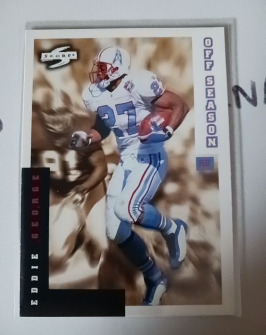 1998 Score Off Season #259 Eddie George — front