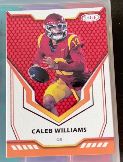 2024 SAGE HIT #13 Caleb Williams — front