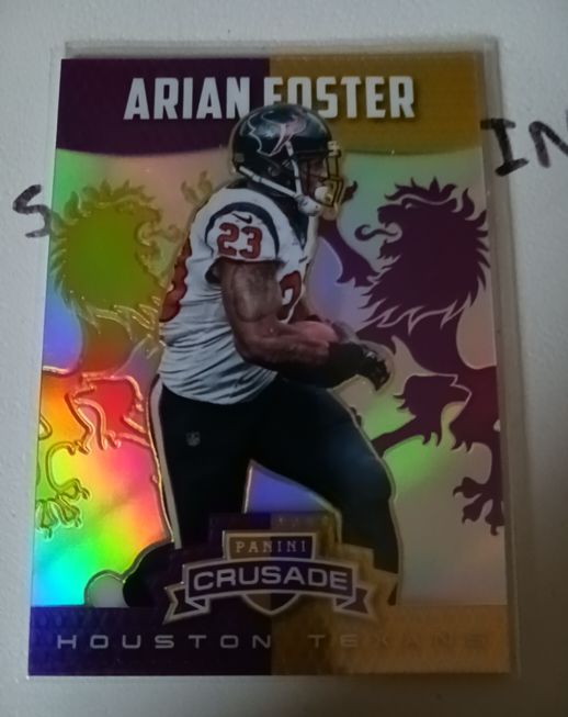 2014 Panini Rookies & Stars Crusade #14 Arian Foster — front