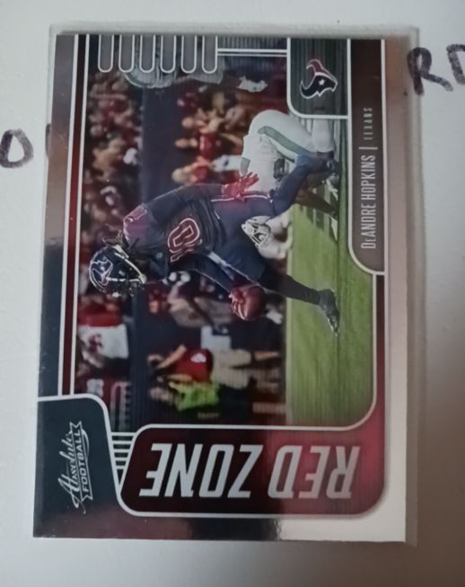 2019 Panini Absolute Red Zone #12 DeAndre Hopkins — front