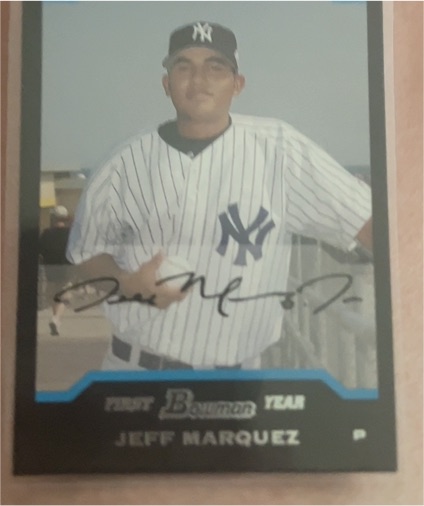 2004 Bowman Draft Picks & Prospects #BDP108 Jeff Marquez — front