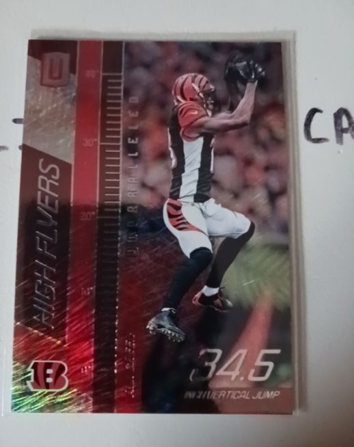 2016 Panini Unparalleled High Flyers #HF-1 A.J. Green — front