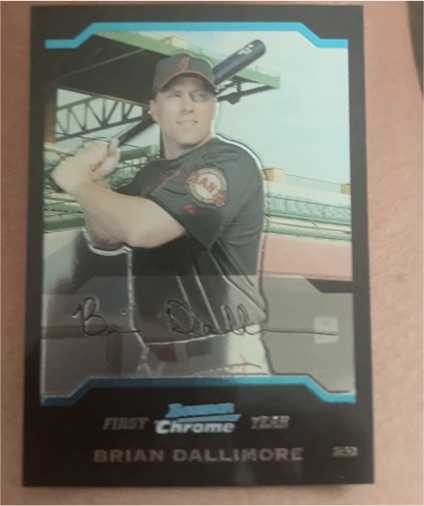 2004 Bowman Chrome Draft Picks & Prospects #26 Brian Dallimore — front