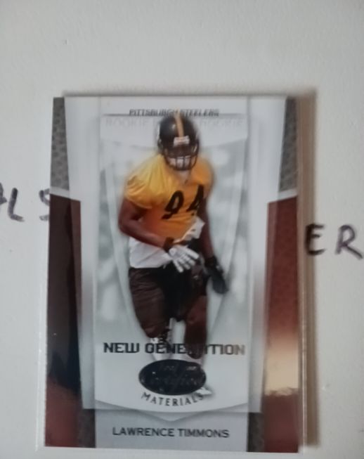 2007 Leaf Certified Materials #170 Lawrence Timmons — front