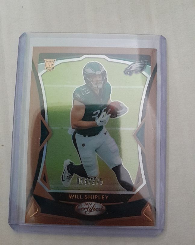 2024 Panini Certified #195 Will Shipley — front