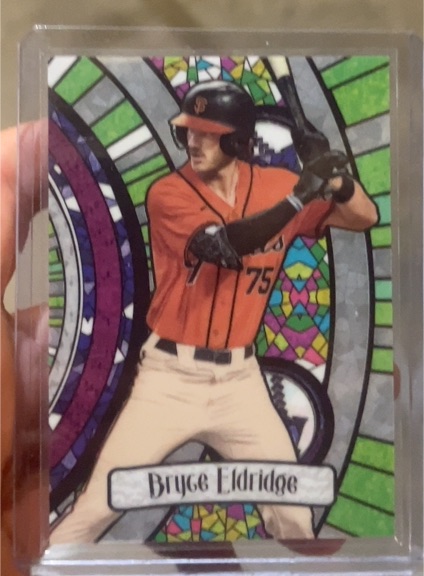 2023 Bowman Chrome Draft #BGA-15 Bryce Eldridge — front