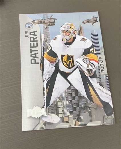 2023-24 SkyBox Metal Universe #187 Jiri Patera — front
