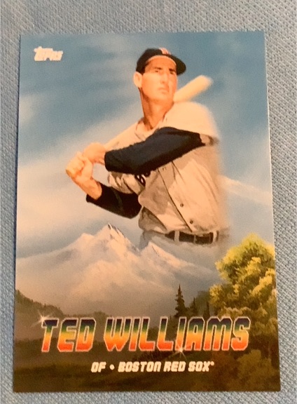 1997 Topps #1 Ted Williams — front
