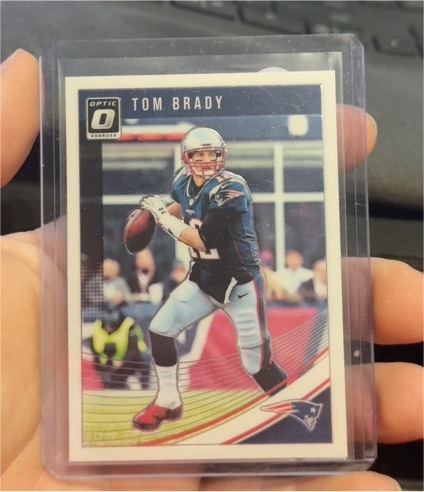 2018 Donruss Optic #65 Tom Brady — front