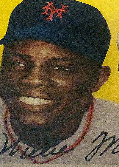 1954 Topps #131 Willie Mays — back