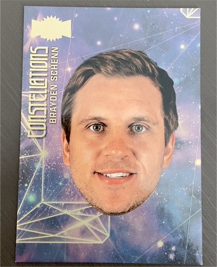 2023-24 Skybox Metal Universe #CN-24 Brayden Schenn Constellations — front