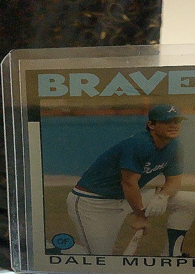 1986 Topps #600 Dale Murphy — front