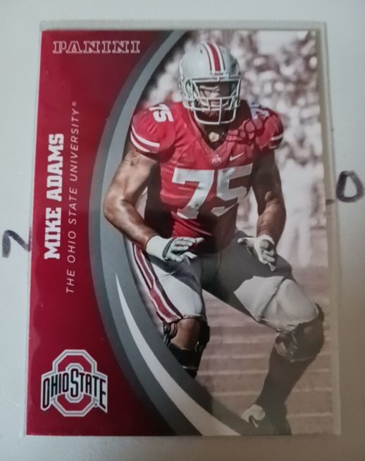 2015 Panini Ohio State Buckeyes #37 Mike Adams — front
