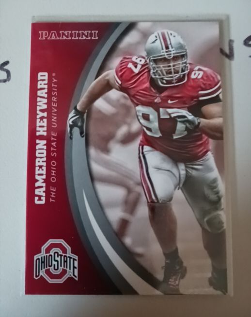 2015 Panini Ohio State Buckeyes #12 Cameron Heyward — front