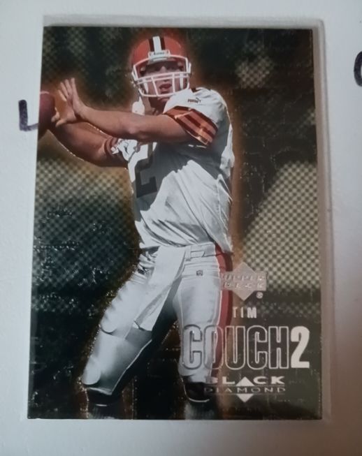2000 Upper Deck Black Diamond #27 Tim Couch — front