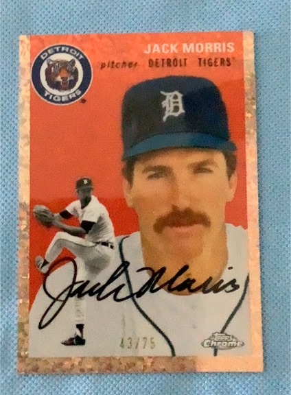 2023 Topps Chrome Platinum Anniversary #389 Jack Morris — front
