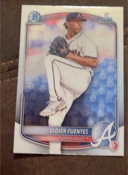 2025 Bowman #BP-87 Didier Fuentes — front