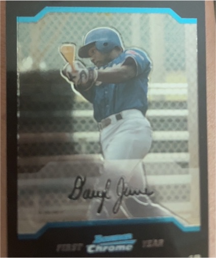 2004 Bowman Chrome Draft Picks & Prospects #BDP102 Darryl Jones — front