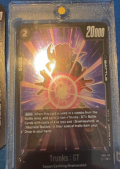2024 Dragon Ball Super Fusion World Ultra Limit #FB04-113 Trunks: GT — front