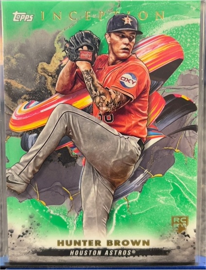 2023 Topps Inception #125 Hunter Brown — front