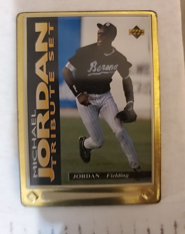1995 Upper Deck Michael Jordan Tribute #JT5 — front