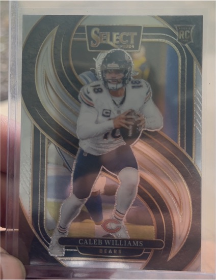 2024 Panini Select Premier Level #114 Caleb Williams — front