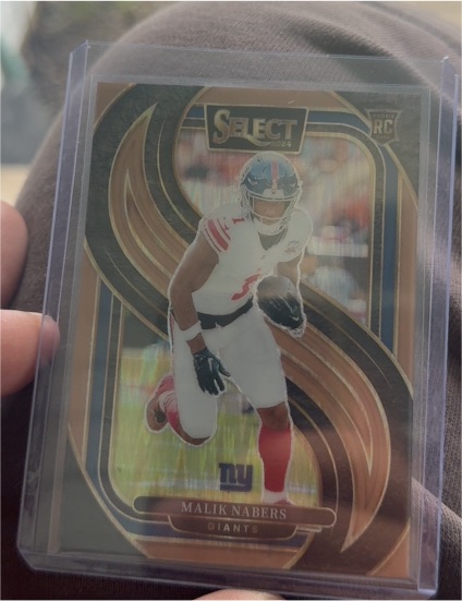 2024 Panini Select #116 Malik Nabers — front