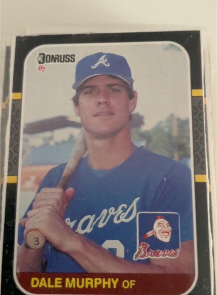 1987 Donruss #3 Dale Murphy — front