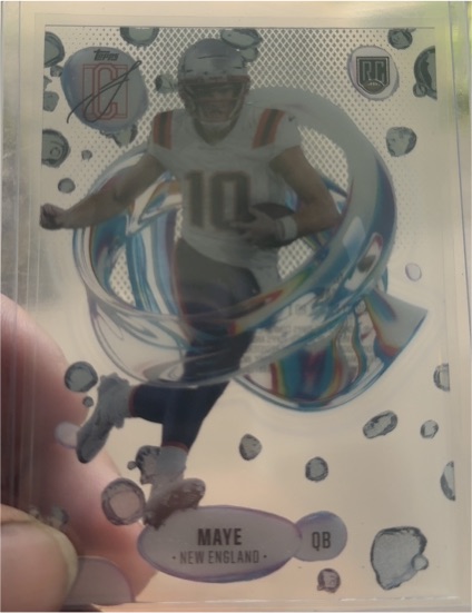 2024 Topps Signature Class Fluidity #F-3 Drake Maye — front