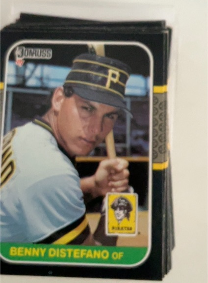1987 Donruss #514 Benny Distefano — front