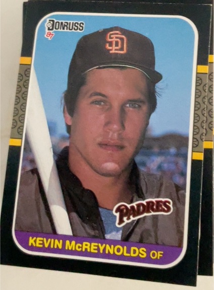 1987 Donruss #451 Kevin McReynolds — front