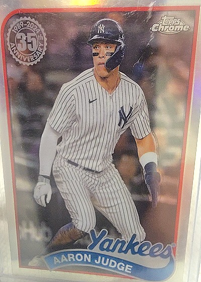 2024 Topps Chrome 1989 Topps Baseball #89CB-2 Aaron Judge — front