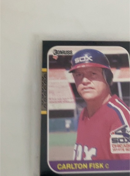 1987 Donruss #247 Carlton Fisk — front