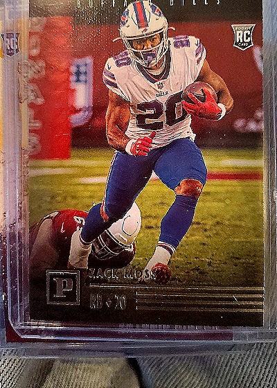 2020 Panini Chronicles #PA-26 Zack Moss — front