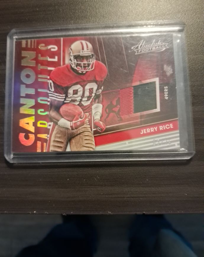 2018 Panini Absolute Canton Absolutes Jerry Rice — front