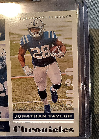 2022 Panini Chronicles #229 Jonathan Taylor — front