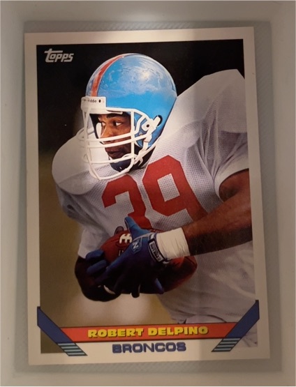 1993 Topps #519 Robert Delpino — front