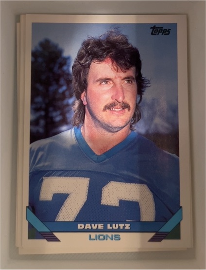 1993 Topps #479 Dave Lutz — front