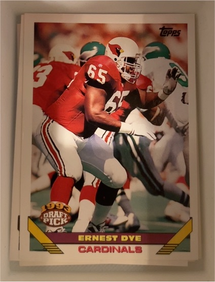 1993 Topps #442 Ernest Dye — front