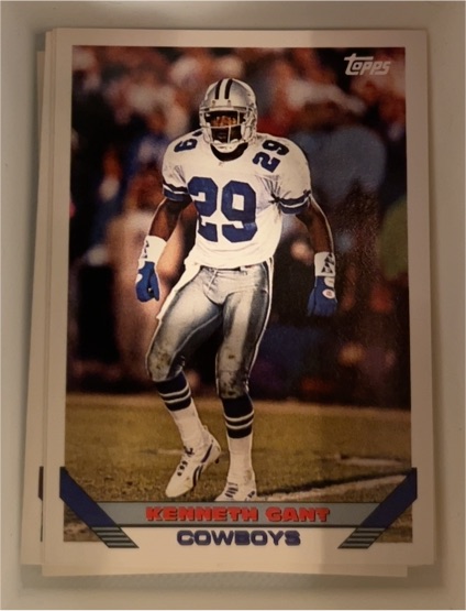 1993 Topps #415 Kenneth Gant — front
