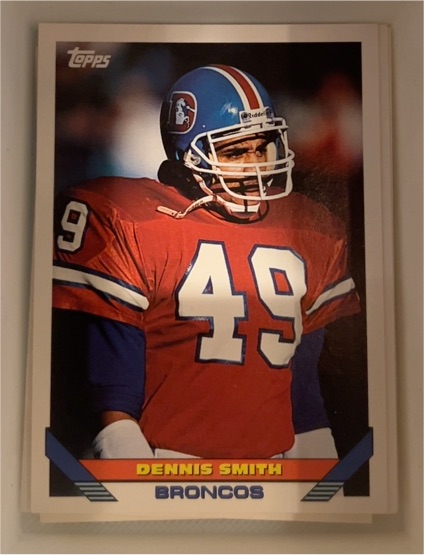 1993 Topps #347 Dennis Smith — front